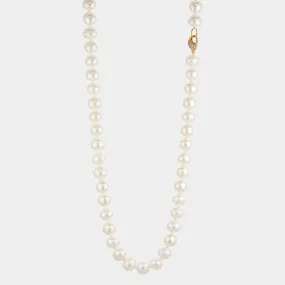 20" 10MM GENUINE FRESHWATER PEARL NECKLACE