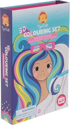 3D Coloring Set Rainbow Dreams