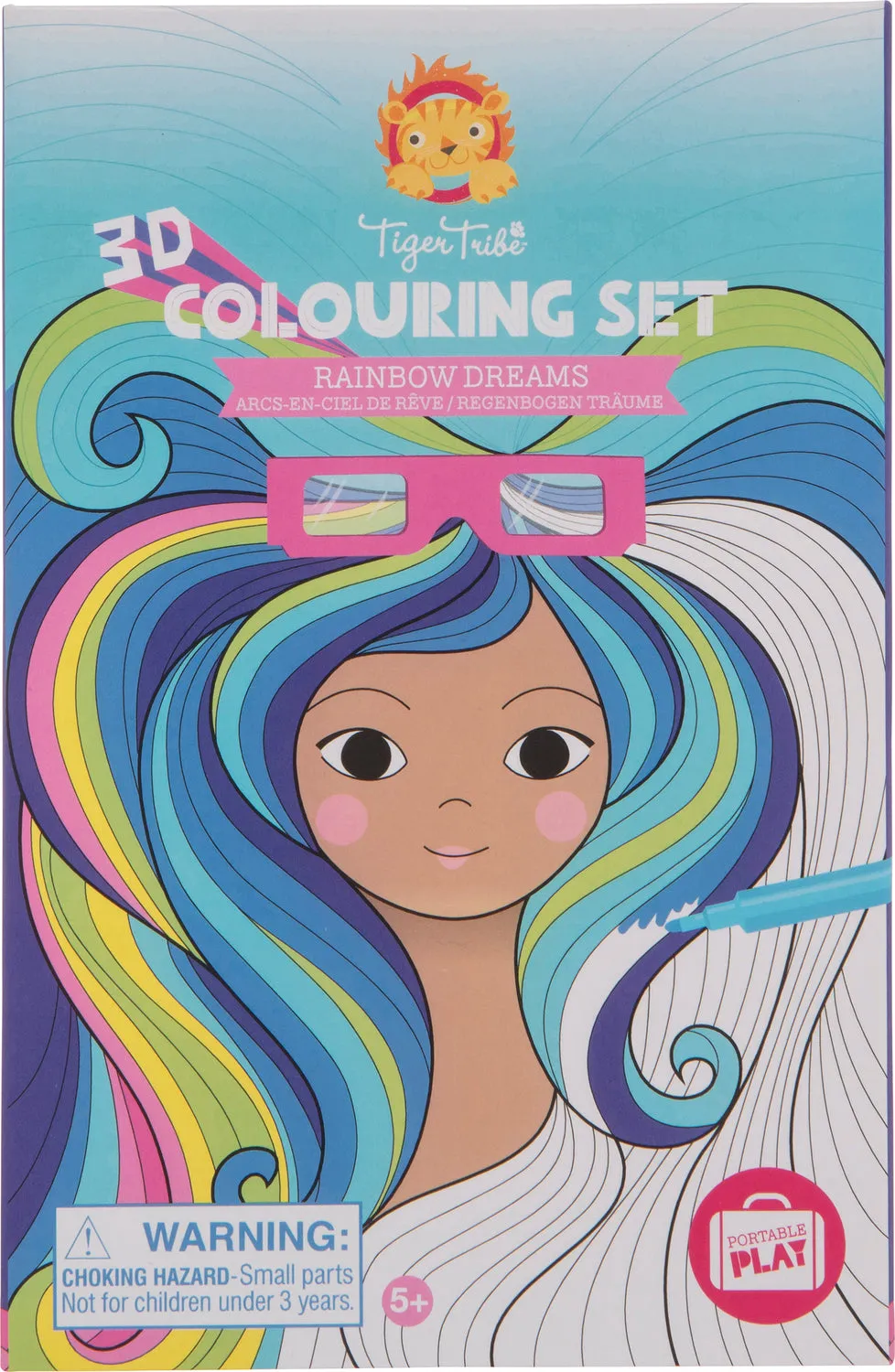 3D Coloring Set Rainbow Dreams