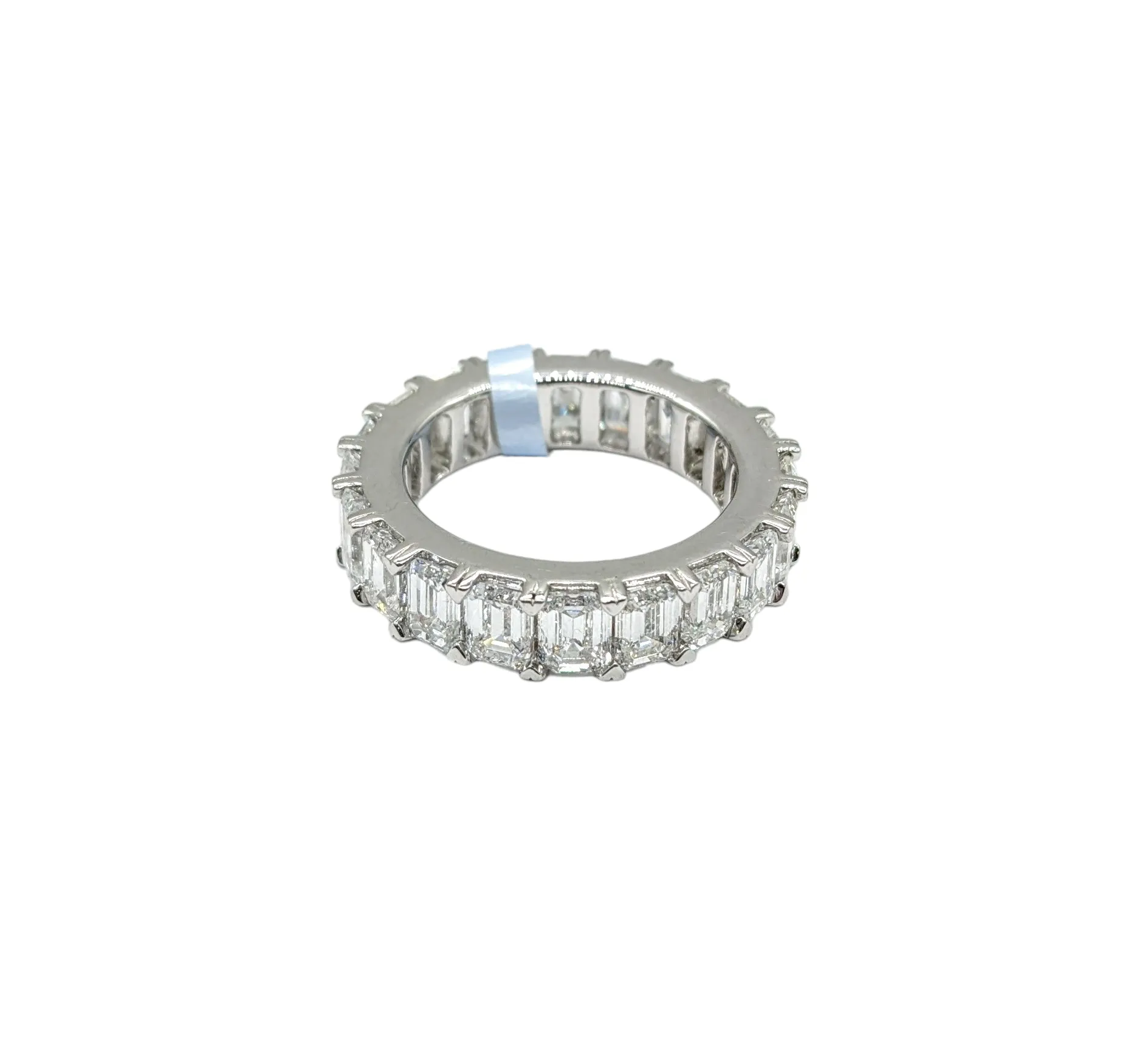 6.60 Carat Lab Grown Diamond Eternity Band