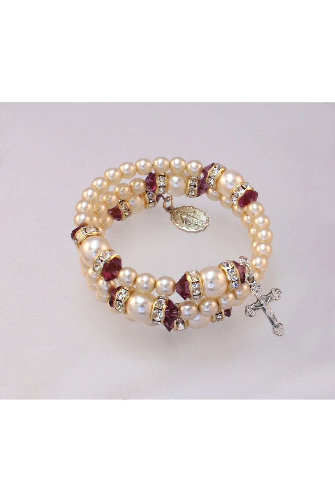 Adult Amethyst (Feb) Bracelet - HX14298/AM