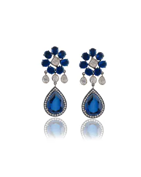 Alia Polki Long Earrings