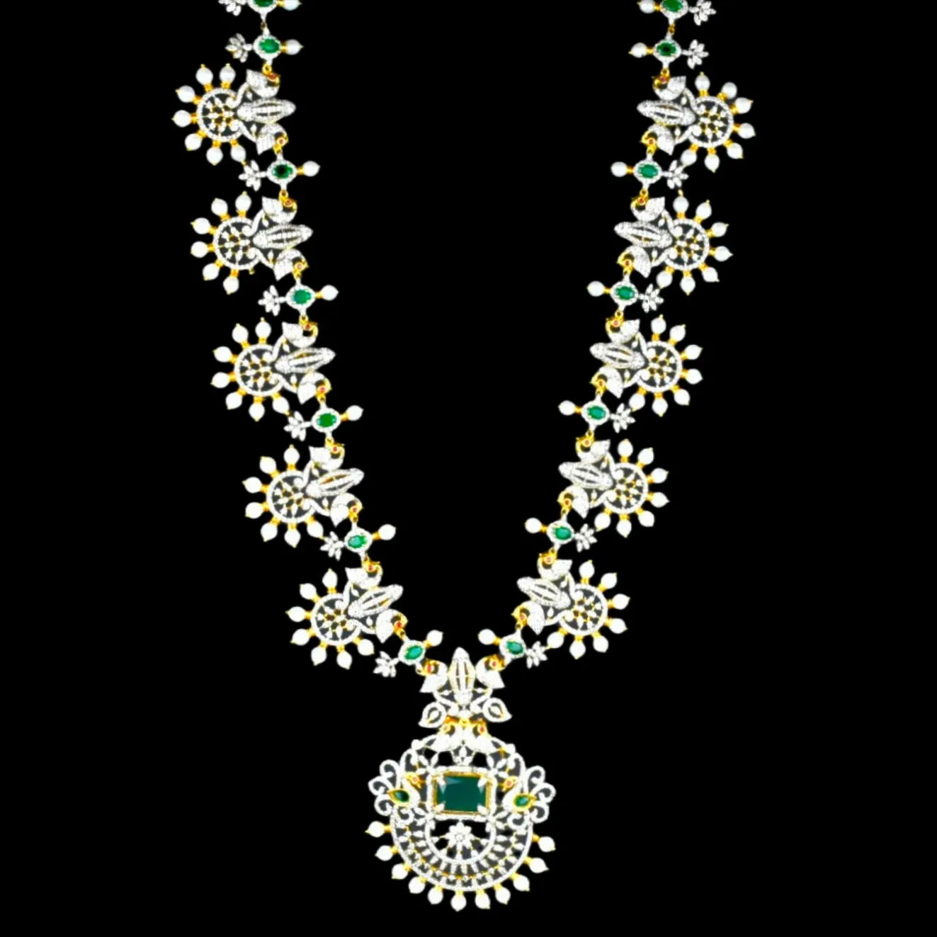 American Diamond Necklace By Asp Fashion Jewellery