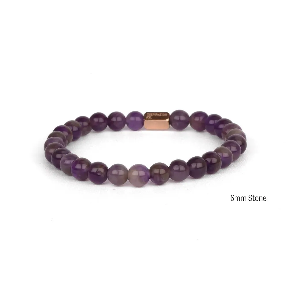 AMETHYST- ACCENT BRACELET