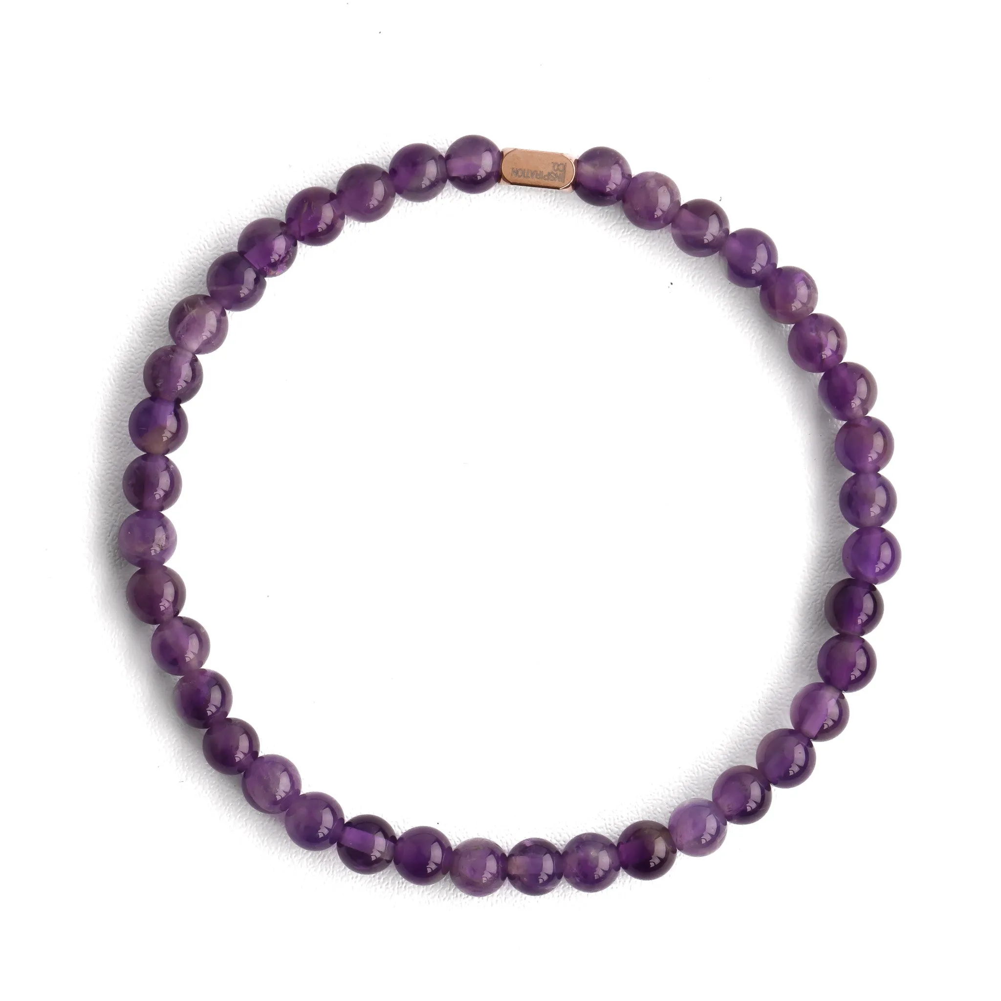 AMETHYST- ACCENT BRACELET