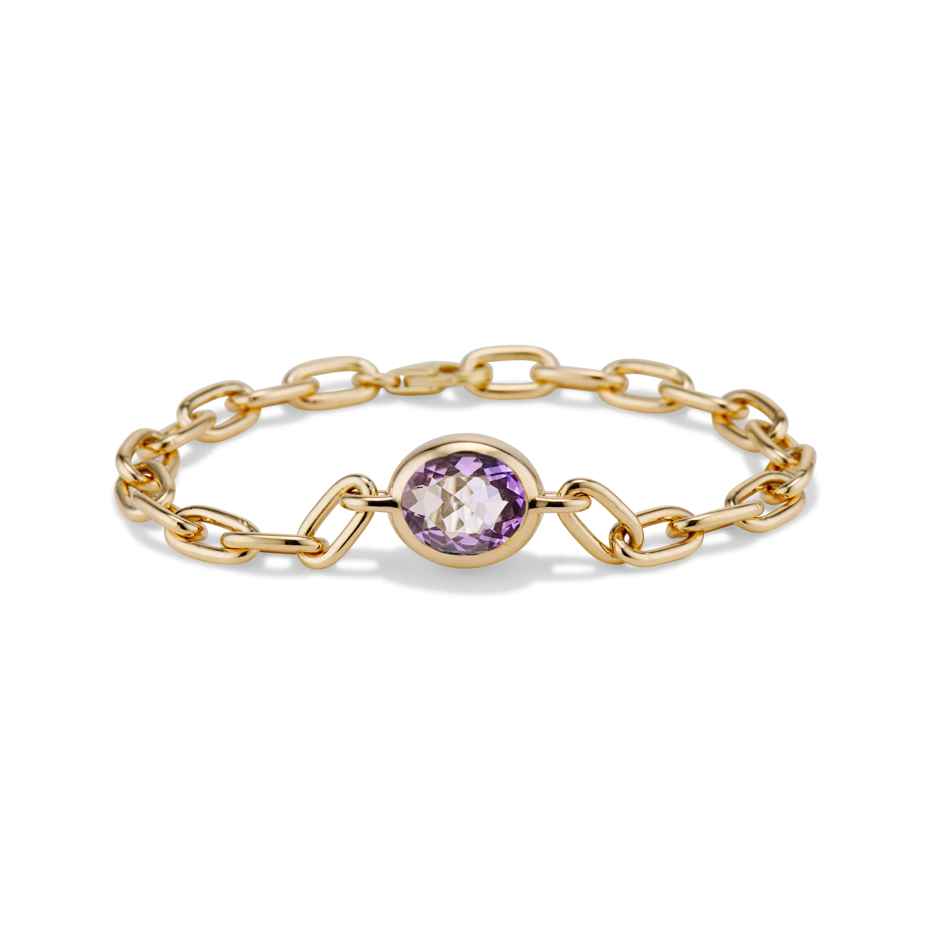 Amethyst Bubble Bracelet