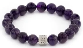 Amethyst Natural Gemstone Centerpiece Bracelet