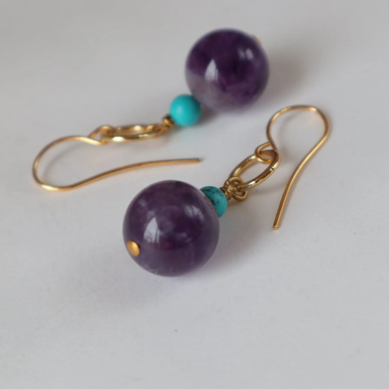 Amethyst Pop Earrings