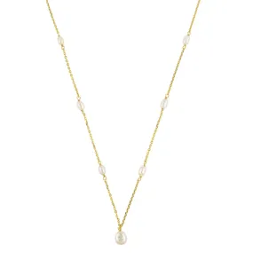 Ana Necklace | Gold