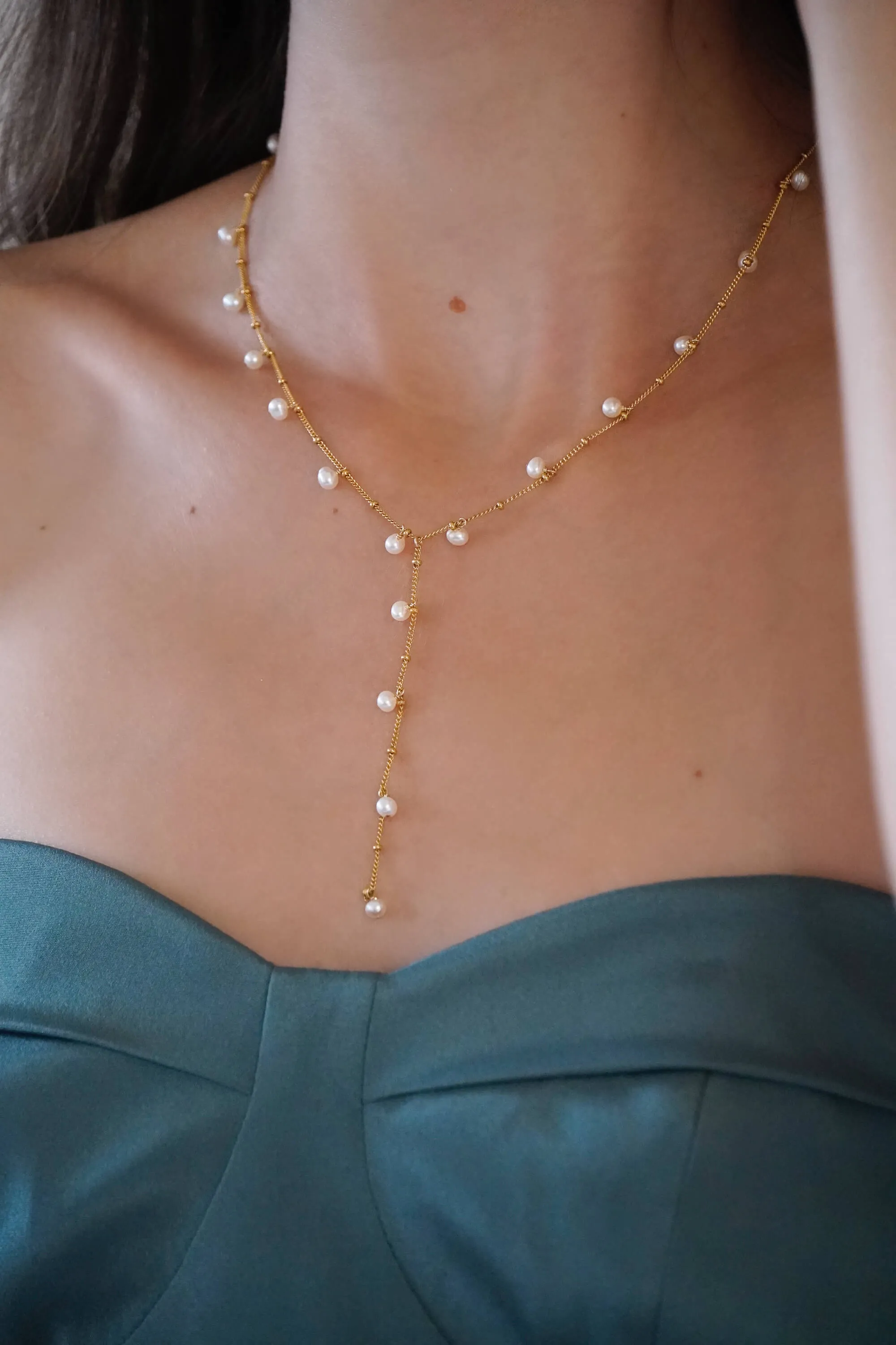 Aries Pearl Necklace