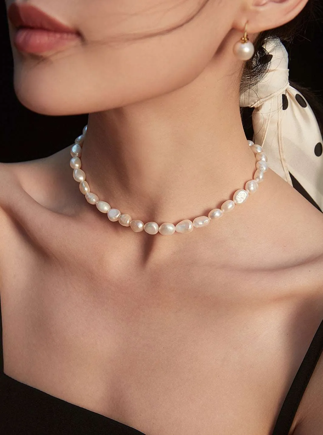 Baroque Pearl Necklace: A Captivating Symphony of Elegance