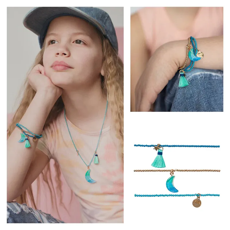 belinda bracelets - moon