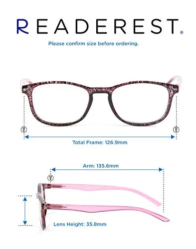 Blue-Light-Blocking-Reading-Glasses-Pink-1-75-Magnification-Computer-Glasses