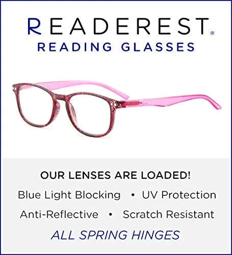 Blue-Light-Blocking-Reading-Glasses-Pink-1-75-Magnification-Computer-Glasses