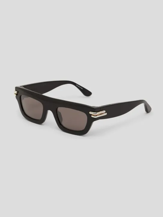 Bottega Veneta   BV1321S Mitre acetate square sunglasses 