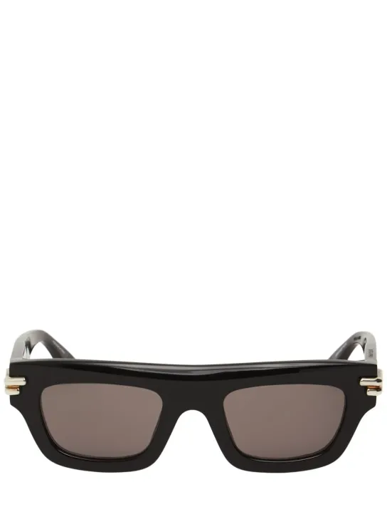 Bottega Veneta   BV1321S Mitre acetate square sunglasses 