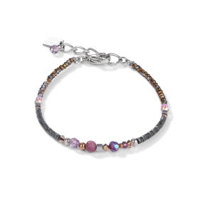 Bracelet Amulet small Crystals & lepidolite amethyst