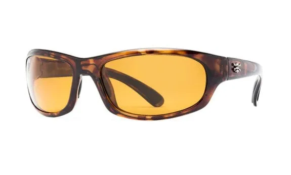 Calcutta Steelhead Tortoiseshell Frames - Amber Lens - Polarized Sunglasses