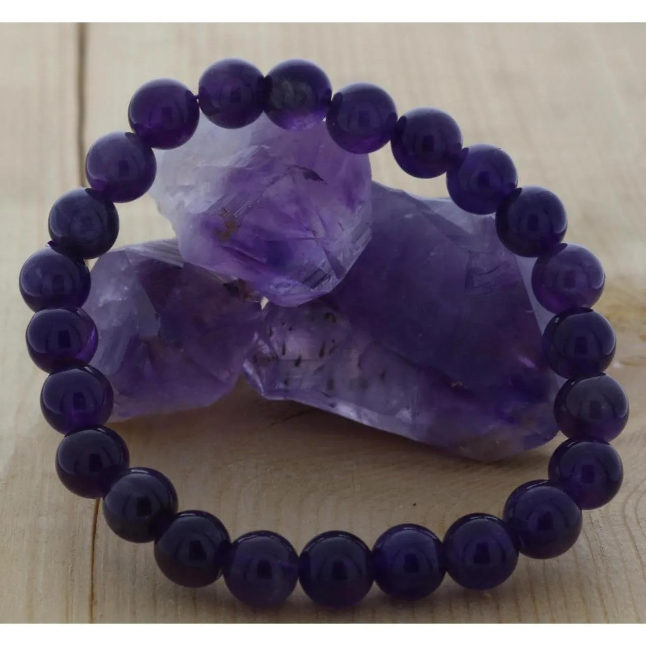 Calming Amethyst Healing Bracelet