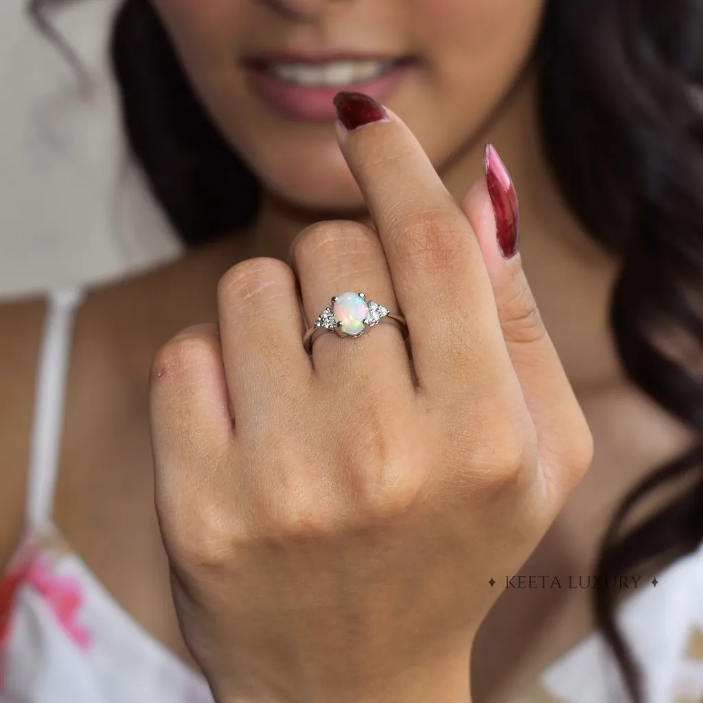 Celestial Glow - Opal Ring