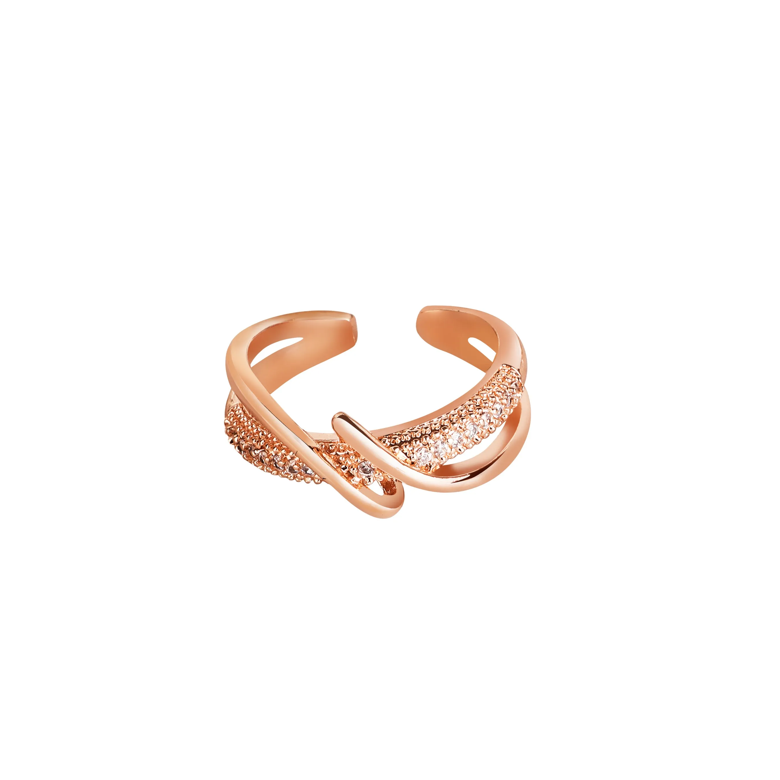 Contemporary Adjustable Finger Ring For Women & Girl (Free Size)