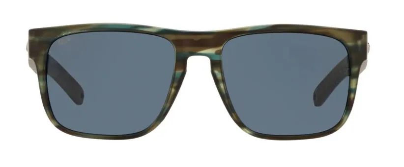 Costa Del Mar Spearo Matte Reef Frame - Gray 580 Plastic Lens - Polarized Sunglasses