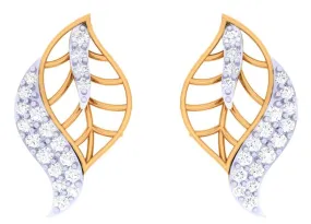 Designer Diamond Earrings With Gold Curated For You