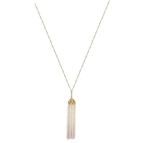 DSL Freshwater Pearl Tassel Necklace