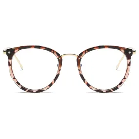 Eyeglasses Eyewear Frame Fashion Black Vintage Metal Optical Frame Reading Glasses Women Eyeglasses Frames New 2017 SojoS Oculos