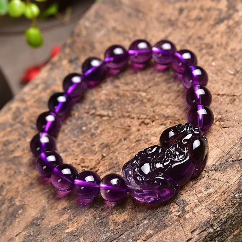 Feng Shui Amethyst Wealth Bracelet