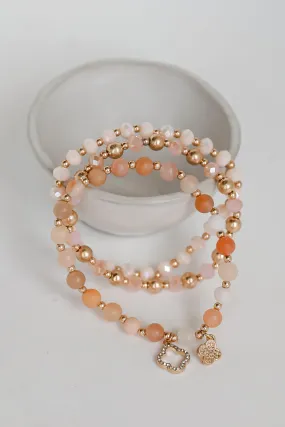 FINAL SALE - Elisa Beaded Bracelet Set