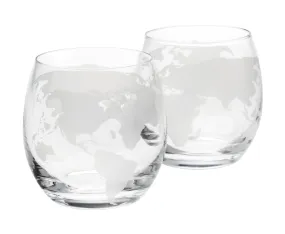 Globe Glasses Set Of 2