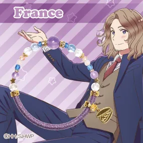 Hetalia World Stars France Francis Bonnefoy Wind Cord Braclet Jewelry Limited