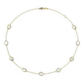 Ippolita 18K Yellow Gold Polished Rock Candy Confetti Necklace with Mother of Pearl