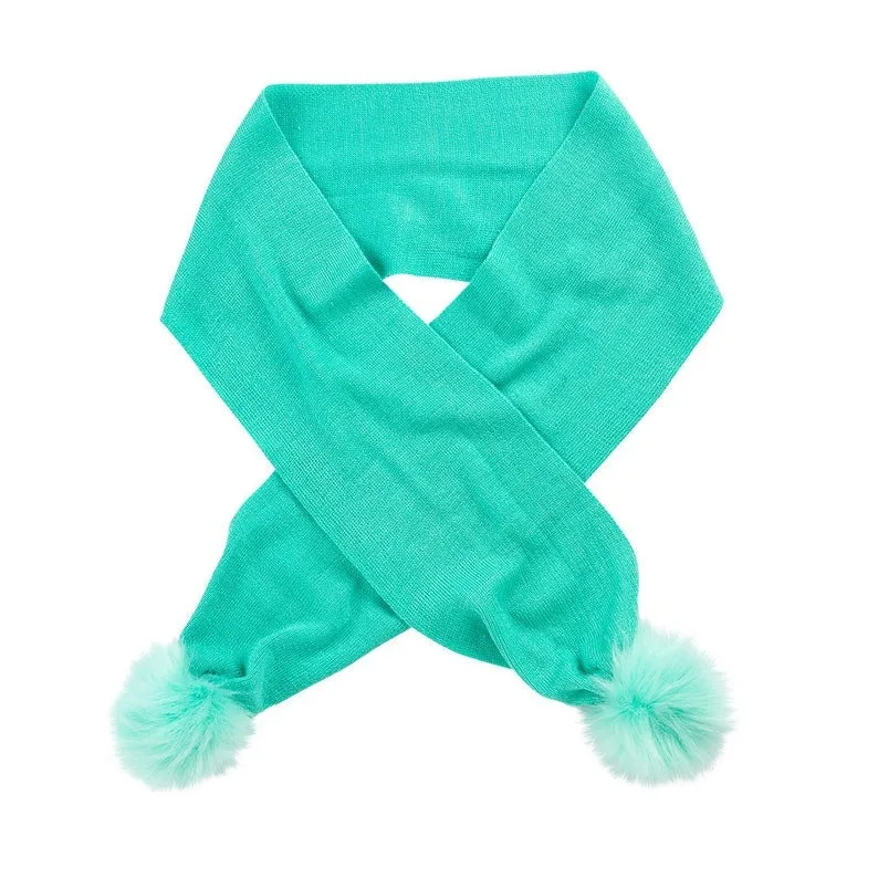 Kids Pom Pom Scarf