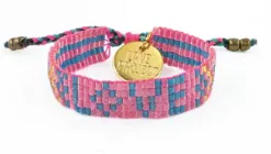 Kids Seed Beaded Love Bracelet