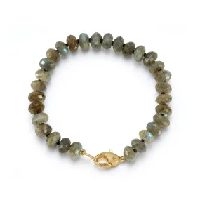 Labradorite Beaded Bracelet