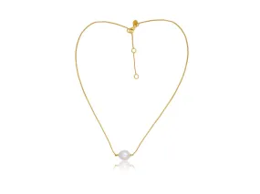 Lola Knight - Clara - Pearl Necklace - 18CT Gold