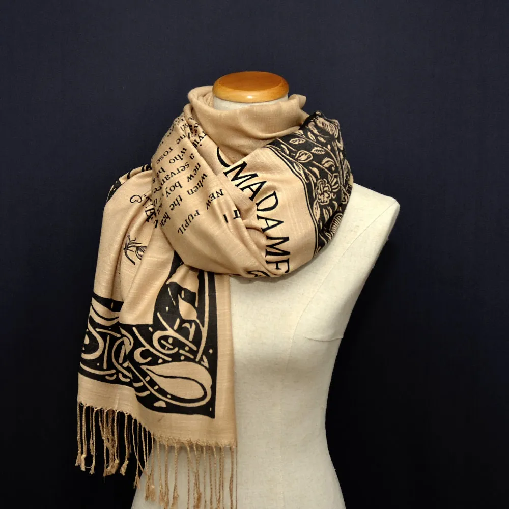 Madame Bovary by  Gustave Flaubert Scarf/Shawl