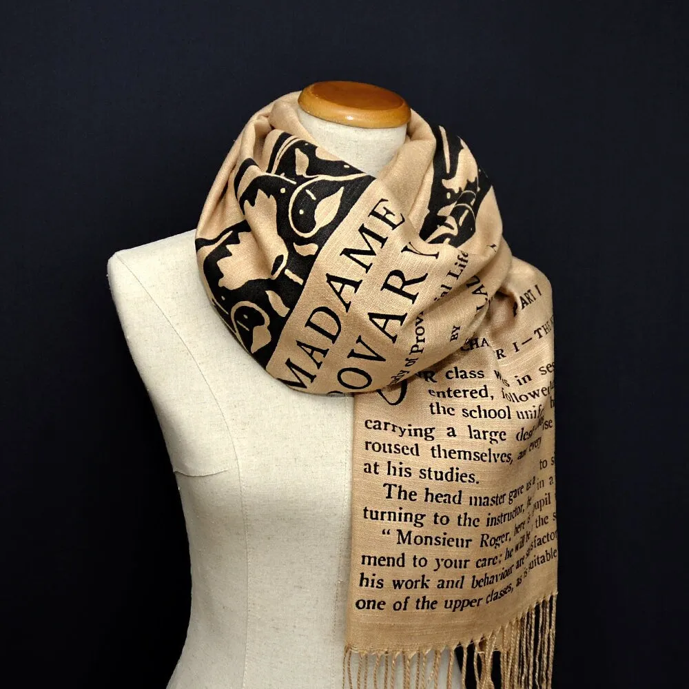 Madame Bovary by  Gustave Flaubert Scarf/Shawl