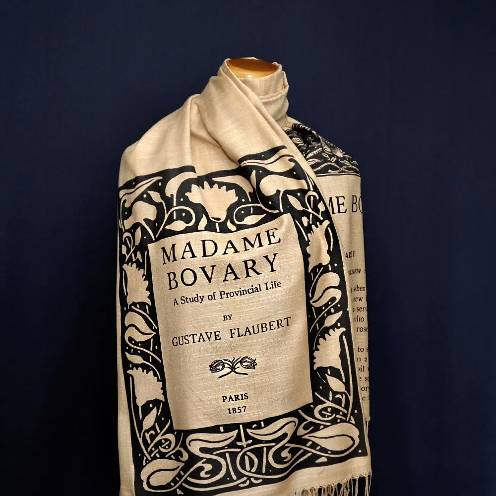 Madame Bovary by  Gustave Flaubert Scarf/Shawl