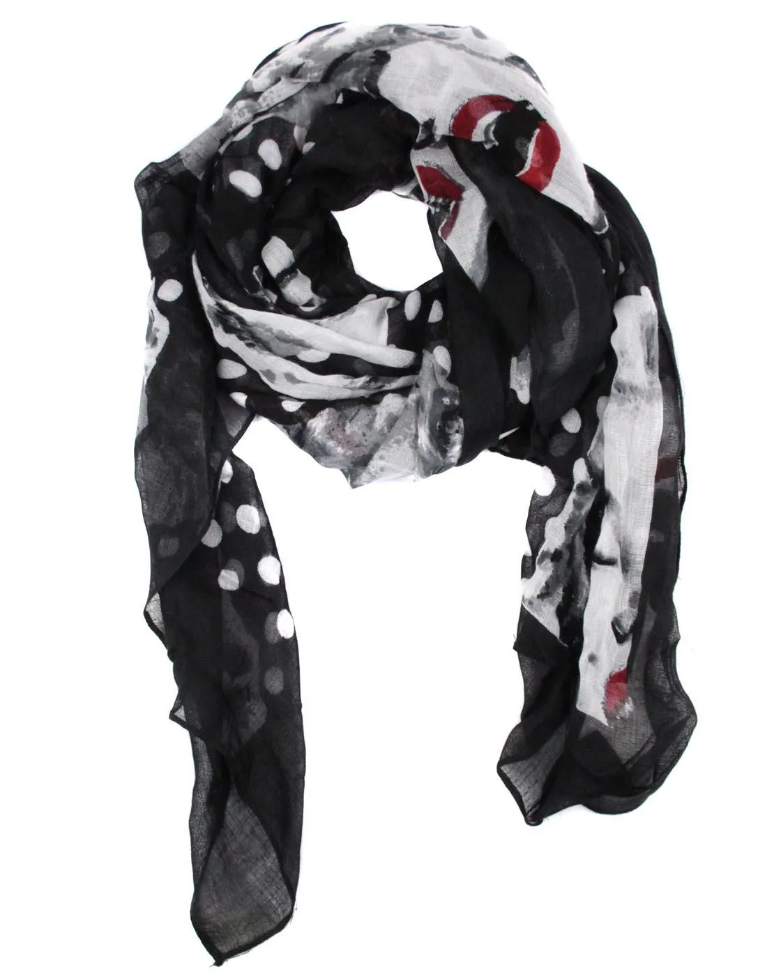 Marilyn Monroe Polka Dot Scarf