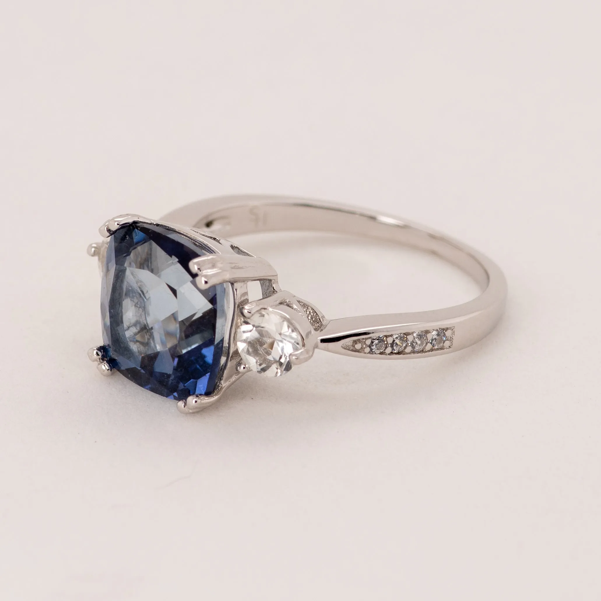 Melina Blue Quartz Ring