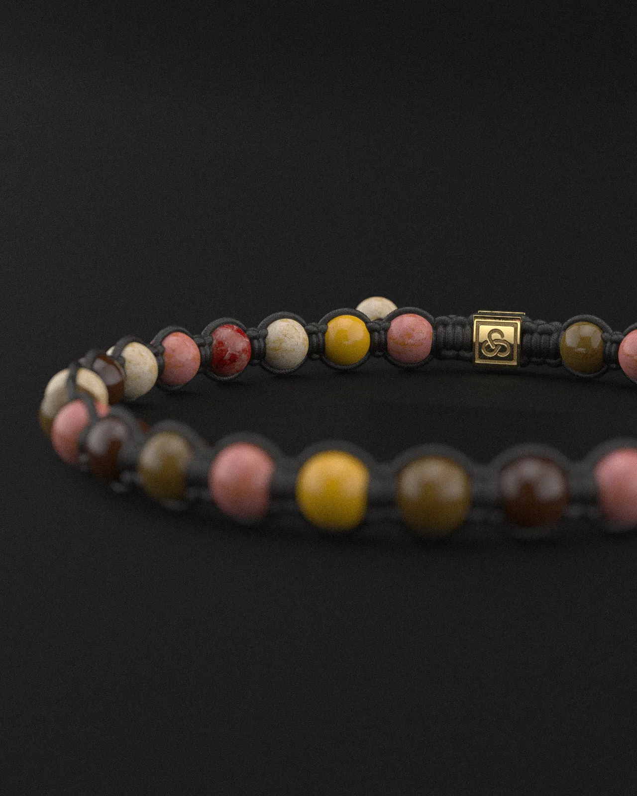 Mookaite Bracelet 6mm | Knot