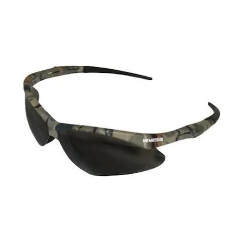 Nemesis Safety Glasses Camo Frame w/Smoke & Anti-Fog Lens - 3020707