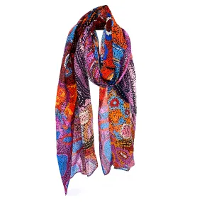 Organic Cotton Summer Scarf - Andrea Mimpitja Adamson