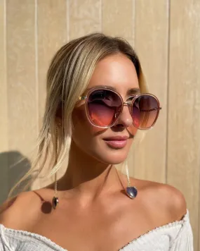 Peace and Love Crystal Sunglasses