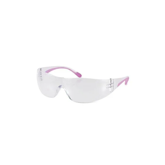 PIP Bouton 250-11-0900 Eva Petite Rimless Safety Glasses, Pink, One Size, 1 Each