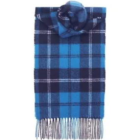 Ramsay Blue Ancient Tartan Lambswool Scarf