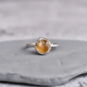 Raw Beauty - Citrine Ring